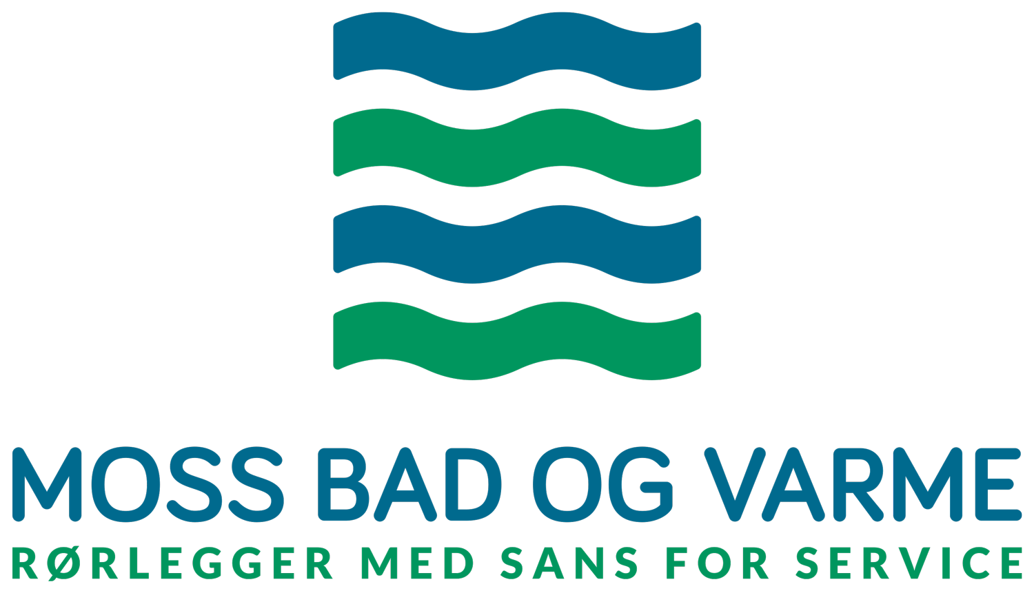 Logoen til Moss Bad og Varme AS
