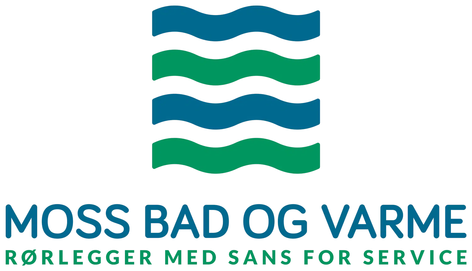 Logoen til Moss Bad og Varme AS